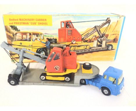 A Boxed Corgi Gift Set 27 Bedford Machinery Carrier And Preston CUB Shovel.