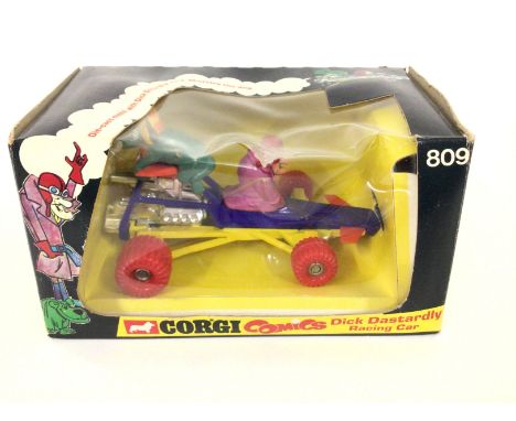 A Boxed Corgi Comics Dick Dastardly Racing Car #809.