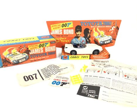 A Boxed Corgi James Bond Toyota 2000GT. #336.