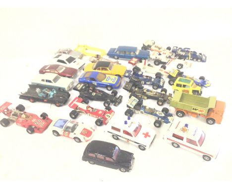 A Collection of Playworn Diecast Including Corgi and Matchbox.