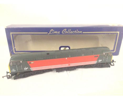 A Boxed Lima Diesel Locomotive Class 47827 Virgin #L204635.