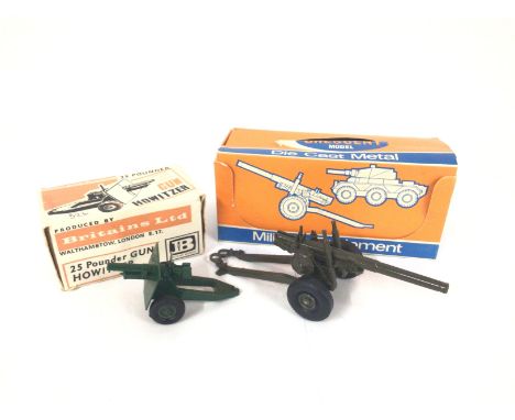 A Boxed Britainâ€™s LTD Pounder Howitzer Gun #9705 A Boxed Crescent Model Howitzer Gun #1251
