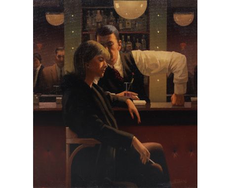 Jack Vettriano OBE Hon LLD (British, born 1951)Cocktails and Broken Hearts signed 'VETTRIANO' (lower right)oil on canvas81.3 