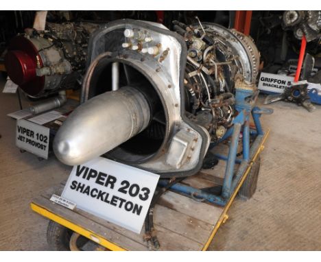 A Rolls Royce Viper 203 engine Mk. 111-20301, Ser No. 203003.A668809, ex. Avro Shackleton

(* PLEASE SEE IMPORTANT INFORMATIO