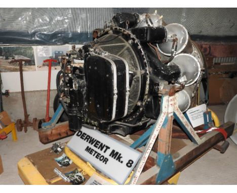 A Rolls-Royce Derwent engine, Mk 8 No. 8870 634174, ex. Meteor

(* PLEASE SEE IMPORTANT INFORMATION)