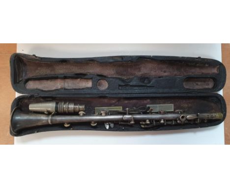 Vintage cased clarinet 