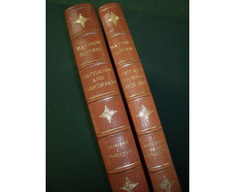Twin volume set Matthew Flinders 'The Deluxe and Complete Edition Navigator and Chart Maker and Private Journal 1803 - 1814' 