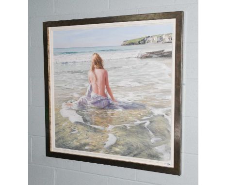 Nicholas St. John Rosse (b.1945) "Circle of Foam"Signed oil on panel, 85cm by 90cmProvenance: Helmsley Galleries, Helmsley, w