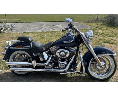 2013 Harley Davidson FLSTN-ST de luxeRegistration number DW57 USAFrame number 5HD1JDV0CCB027341Engine number  JDVC027341From 