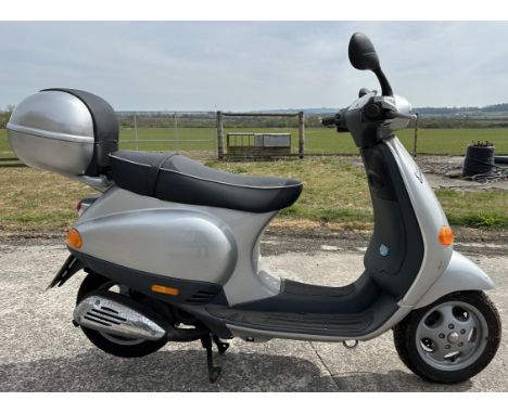 2001 Vespa ET2 scooter Being sold without reserveRegistration number Y478 CGNFrame number ZAPC1600000141293Engine number C162