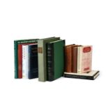 Ɵ HOROLOGICAL REFERENCE BOOKS WITH AN EMPHASIS ON ENGLISH CLOCKS - NINE VOLUMES: