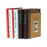 Ɵ HOROLOGICAL PUBLICATIONS MOSTLY RELATING TO EARLY ENGLISH HOROLOGY - SIX VOLUMES: