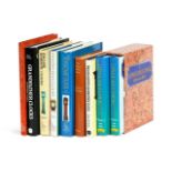 Ɵ HOROLOGICAL REFERENCE BOOKS MAINLY ON LONGCASE CLOCKS - NINE VOLUMES: