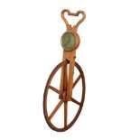 A RARE GEORGE III MAHOGANY HODOMETER OR WAYWISER