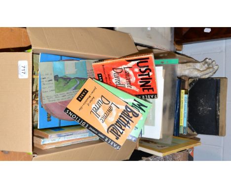 A collection of books and letters relating to Mr Matania, in two boxesFollowing Tennants successful sale of paintings by Chev