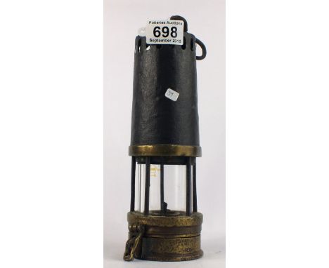 Richard Johnson Clapham Morris Miners Safety Lamp 