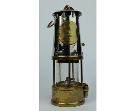 Unmarked Miners Safety Lamp 