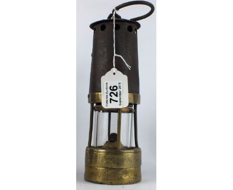 Unmarked Miners Safety Lamp 