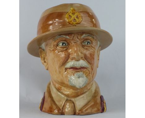 Royal Doulton large character jug Field Marshall J C Smuts