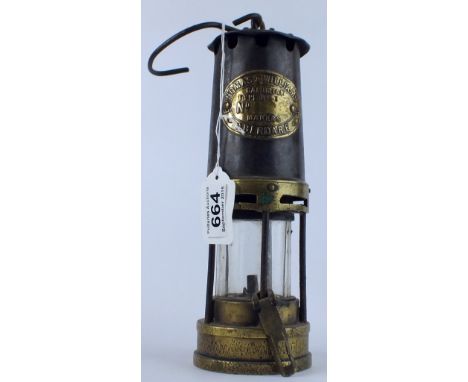 Thomas & Williams Ltd Cambrian Type 1 Miners Safety Lamp