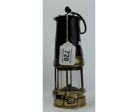 Unmarked Miners Safety Lamp 