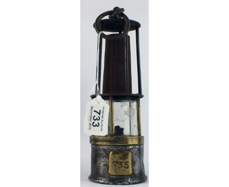Unmarked Miners Safety Lamp 