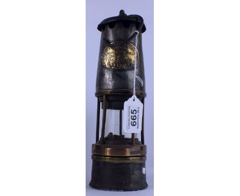 The Wolf Miners Safety Lamp Co , Wolf Patterson Lamp No7R Sheffield Miners Safety Lamp