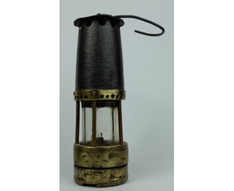 Unmarked Miners Safety Lamp 