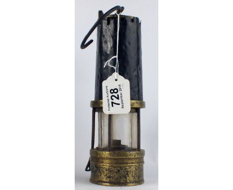 Unmarked Miners Safety Lamp 