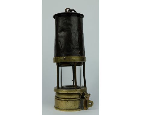 Richard Johnson Clapham Morris Miners Safety Lamp 