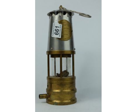 Eccles 'The Protector' Type 1A Miners Safety Lamp