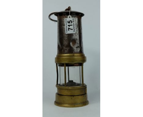 Unmarked Miners Safety Lamp 