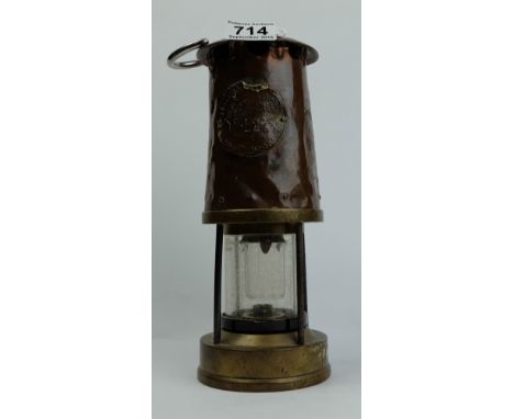 Eccles Projector Lamp & Lighting Type CT33A Miners Safety Lamp (electric conversion)