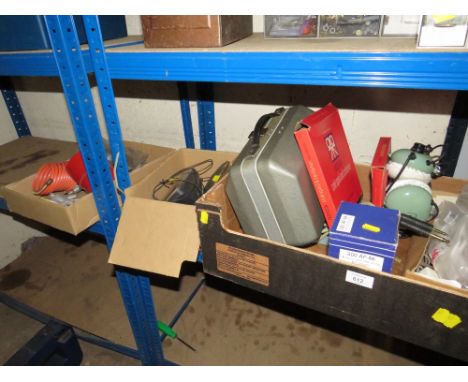 THREE TRAYS OF ASSORTED TOOLS