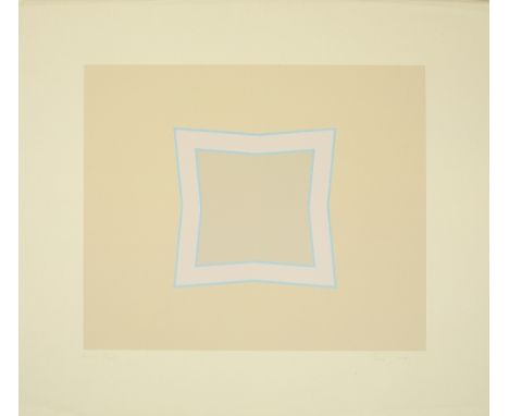 Tess Jaray (b.1937) Untitled, 1967 artist's proof, signed in pencil (in the margin) screenprint 56 x 63cm, unframed. Provenan