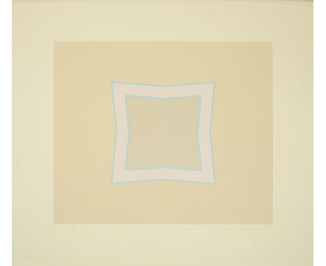 Tess Jaray (b.1937) Untitled, 1967 artist's proof, signed in pencil (in the margin) screenprint 56 x 63cm, unframed. Provenan