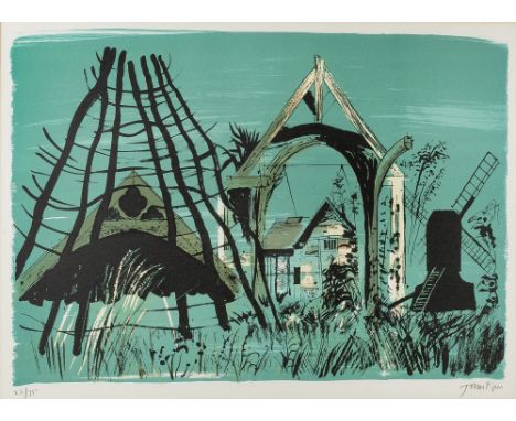 John Piper (1903-1992) Avoncroft Museum (Levinson 258), 1976 signed and numbered in pencil (in the margin) lithograph 42 x 65