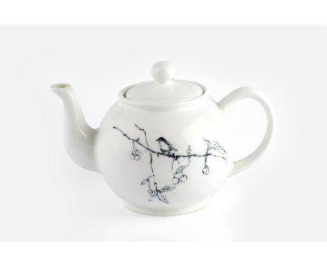 Tracey Emin (b.1963) Foundlings and Fledglings - Our Angels of this Earth teapot, 2007 transfer screenprint on white china, f