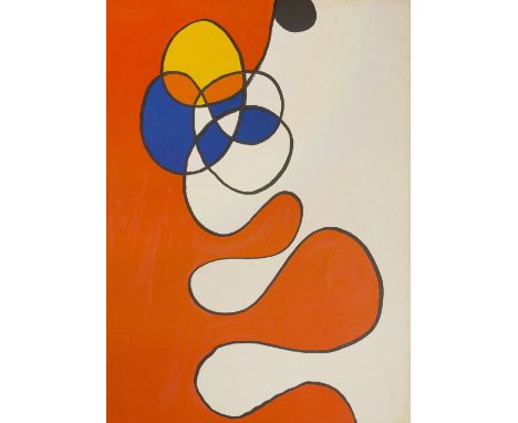 After Alexander Calder (1898-1976) Abstract from Derrière le Miroir 171, 1968 bears inscription in pencil (to reverse) printe