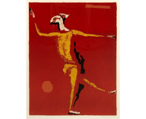 Marino Marini (1901-1980) The Dancer 25/50, signed, and numbered in pencil (in the margin) lithograph 72 x 56cm.