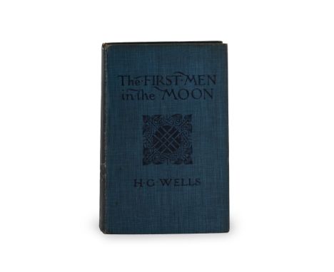 H.G WELLS - 'FIRST MEN IN THE MOON' Published 1901 by George Newnes, Limited, London  A First Edition 13cm x 20cm Condition: 