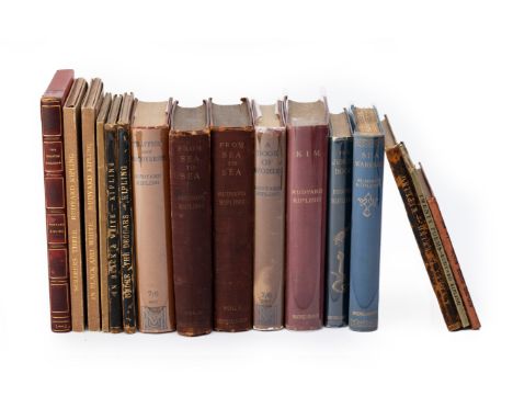 RUDYARD KIPLING - A COLLECTION To include sixteen titles:  Sea Warfare  Traffics and Discoveries   The Kipling Guide Book - W