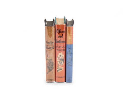 EVELYN WAUGH - SWORD OF HONOUR TRILOGY First editions, comprising: 'Men at Arms', Chapman &amp; Hall, 1952; 'Officers and Gen