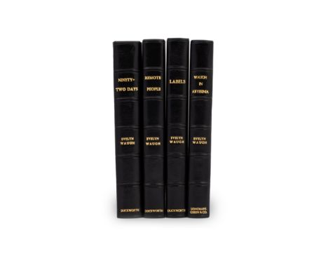 EVELYN WAUGH - A COLLECTION (3) To include:  Ninety-Two Days - Published 1934  Remote People - Published 1931 - Sold with COP