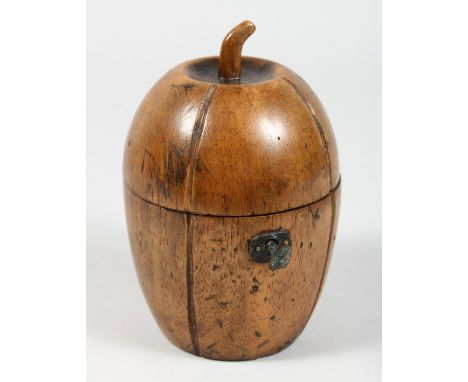 A GOOD MELON TEA CADDY
