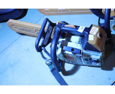 Stihl chainsaw MS200T in working condition. Not available for in-house P&amp;P. 