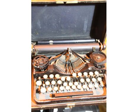 Vintage typewriter by Standard. Not available for in-house P&amp;P. 