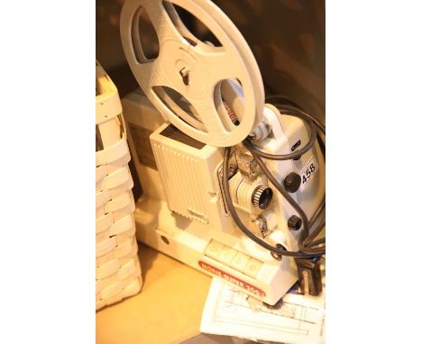 Noris Super 200 8mm film projector. Not available for in-house P&P.Condition Report: All electrical items in this lot have be