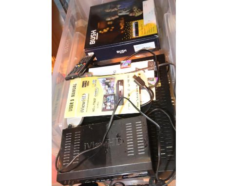 Bush smart TV recorder boxed and new, Luxon digital TV recorder and an iView digital recorder. Not available for in-house P&P