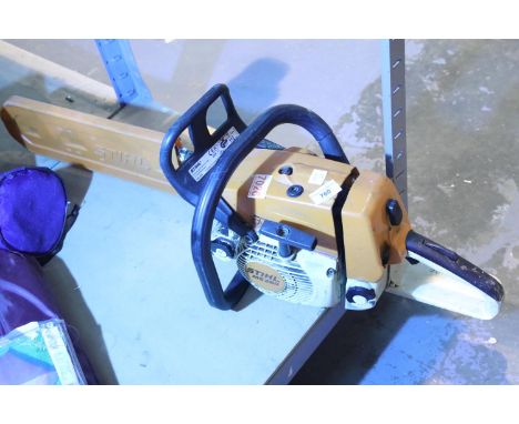 Stihl chainsaw MS260 in working condition. Not available for in-house P&amp;P. 